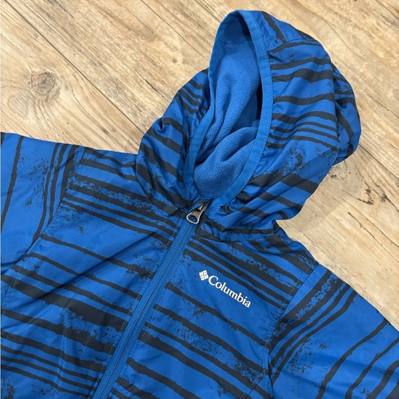 Columbia Infant Wind Jacket Blue Striped Size 6-12 Months - Picture 8 of 8